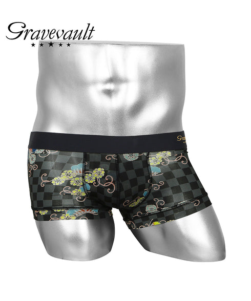 グレイブボールト Gravevault 【SALE】グレイブお買い得シリーズ メンズ ショート ボクサーパンツ 【メール便】
