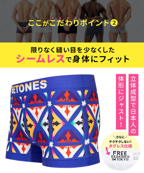 ビトーンズ BETONES PIPI2 メンズ ボクサーパンツ 【メール便】