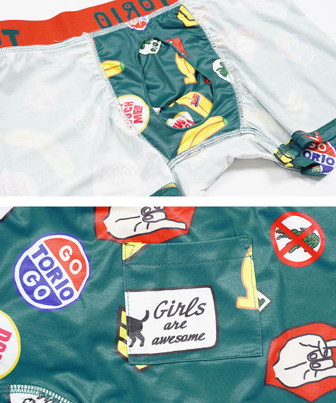 トリオ TORIO ワッペン メンズ ボクサーパンツ 【メール便】