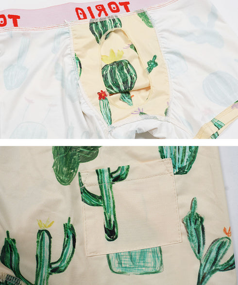 トリオ TORIO サボテン メンズ ボクサーパンツ 【メール便】