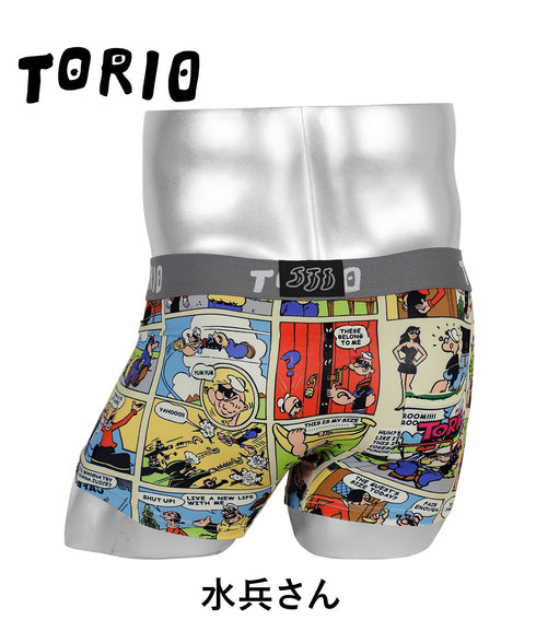 トリオ TORIO 水兵さん メンズ ボクサーパンツ 【メール便】