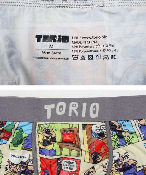 トリオ TORIO 水兵さん メンズ ボクサーパンツ 【メール便】