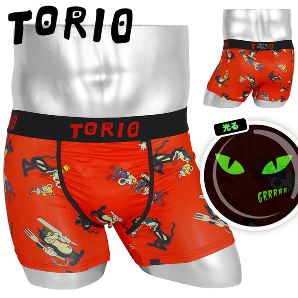 トリオ TORIO ネコ メンズ ボクサーパンツ 【メール便】