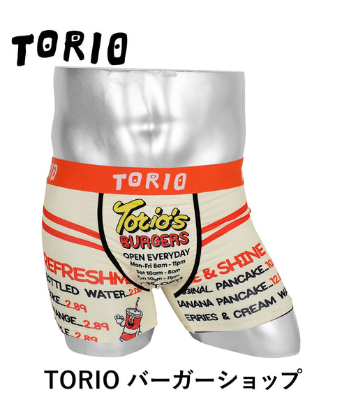 トリオ TORIO TORIOバーガーショップ メンズ ボクサーパンツ 【メール便】