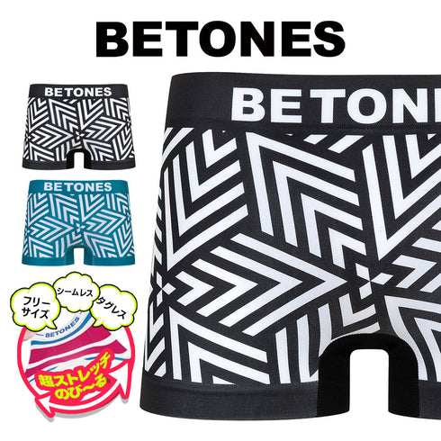 ビトーンズ BETONES ROCK&ROLL2 メンズ ボクサーパンツ 【メール便】