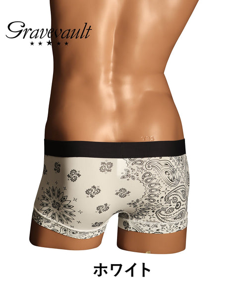 グレイブボールト Gravevault MASK メンズ ローライズ ボクサーパンツ 【メール便】 プレゼント クリスマス ギフト 彼氏 夫 旦那