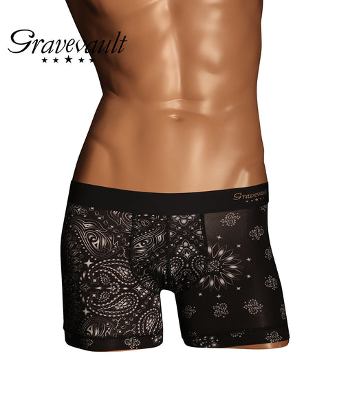 グレイブボールト Gravevault MASK メンズ ショート ボクサーパンツ 【メール便】 プレゼント クリスマス ギフト 彼氏 夫 旦那