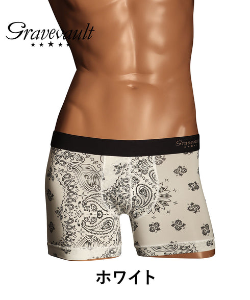 グレイブボールト Gravevault MASK メンズ ショート ボクサーパンツ 【メール便】 プレゼント クリスマス ギフト 彼氏 夫 旦那