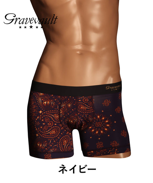 グレイブボールト Gravevault MASK メンズ ショート ボクサーパンツ 【メール便】 プレゼント クリスマス ギフト 彼氏 夫 旦那