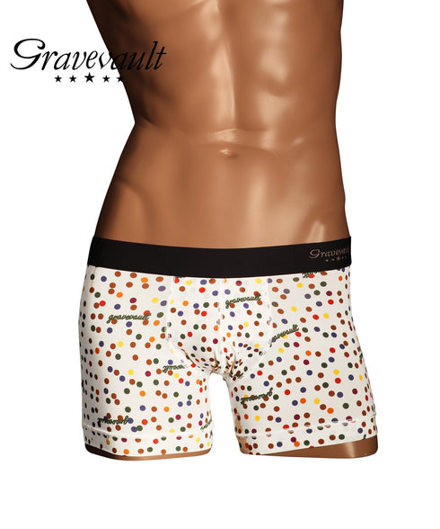 グレイブボールト Gravevault Dot メンズ ショート ボクサーパンツ 【メール便】|下着 おしゃれ 人気 クリスマス プレゼント 彼氏
