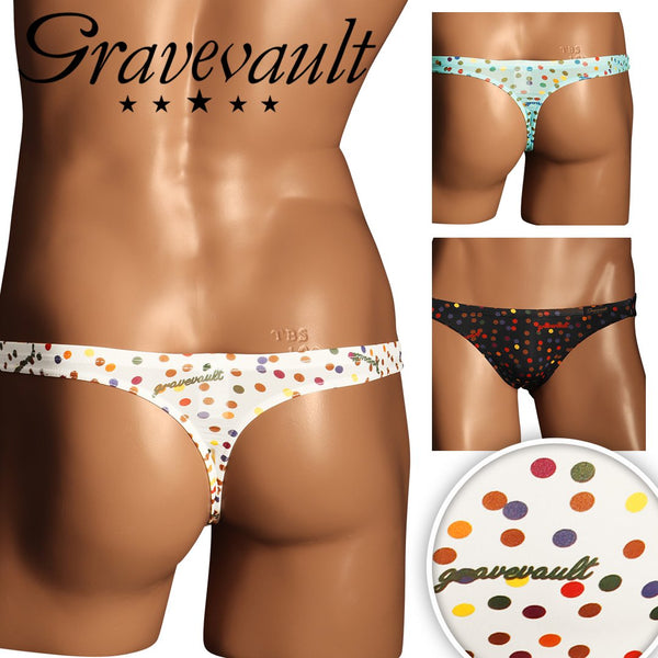 グレイブボールト Gravevault Dot メンズ Tバック 【メール便】|下着 おしゃれ 人気 クリスマス プレゼント 彼氏