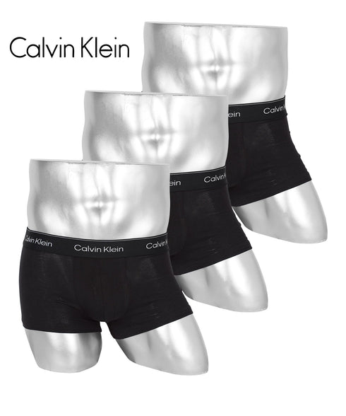 カルバンクライン Calvin Klein 【3枚セット】ICON COTTON STRETCH メンズ ローライズ ボクサーパンツ