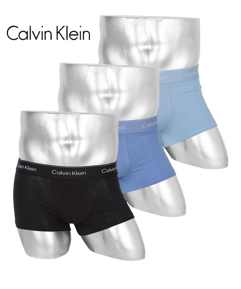 カルバンクライン Calvin Klein 【3枚セット】ICON COTTON STRETCH メンズ ローライズ ボクサーパンツ