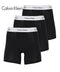 カルバンクライン Calvin Klein 【3枚セット】ICON COTTON STRETCH メンズ ロング ボクサーパンツ 下着 おしゃれ 人気 プレゼント 彼氏