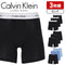 カルバンクライン Calvin Klein 【3枚セット】ICON COTTON STRETCH メンズ ロング ボクサーパンツ