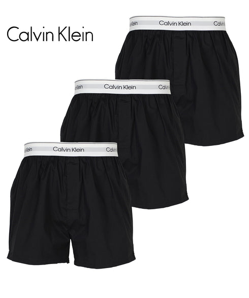 カルバンクライン Calvin Klein 【3枚セット】ICON COTTON STRETCH BOXER メンズ トランクス