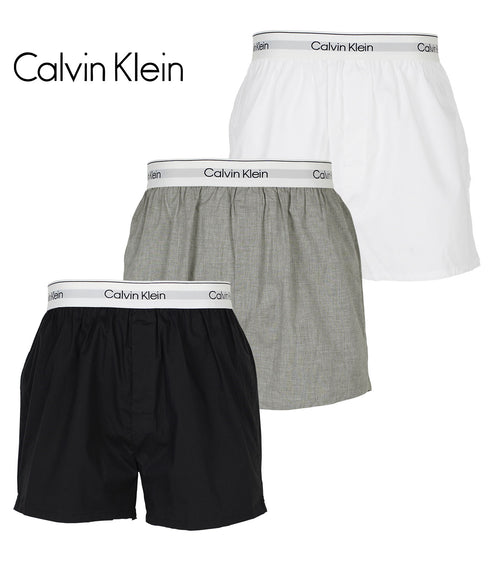 カルバンクライン Calvin Klein 【3枚セット】ICON COTTON STRETCH BOXER メンズ トランクス