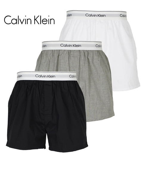 カルバンクライン Calvin Klein 【3枚セット】ICON COTTON STRETCH BOXER メンズ トランクス