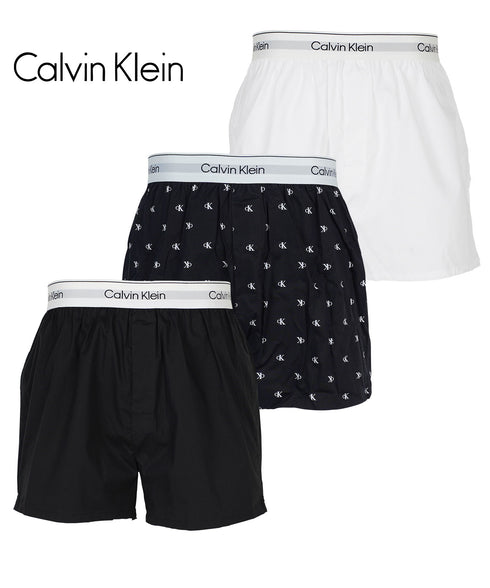 カルバンクライン Calvin Klein 【3枚セット】ICON COTTON STRETCH BOXER メンズ トランクス