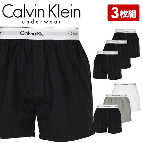 カルバンクライン Calvin Klein 【3枚セット】ICON COTTON STRETCH BOXER メンズ トランクス