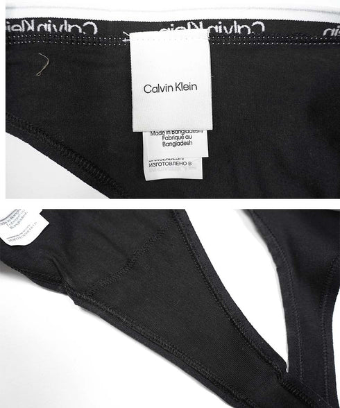 カルバンクライン Calvin Klein 【3枚セット】ICON MODERN LOGO 3PK レディース Tバック