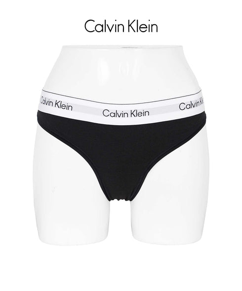 カルバンクライン Calvin Klein ICON COTTON MODAL THONG レディース Tバック 【メール便】