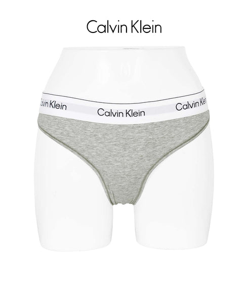 カルバンクライン Calvin Klein ICON COTTON MODAL THONG レディース Tバック 【メール便】