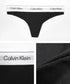 カルバンクライン Calvin Klein ICON COTTON MODAL THONG レディース Tバック 【メール便】