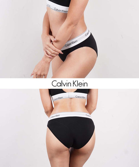 カルバンクライン Calvin Klein ICON COTTON MODAL BIKINI レディース ショーツ 【メール便】綿 下着 おしゃれ 人気 プレゼント