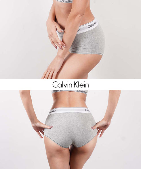 カルバンクライン Calvin Klein ICON COTTON MODAL BOYSHORT レディース ボクサーパンツ 【メール便】