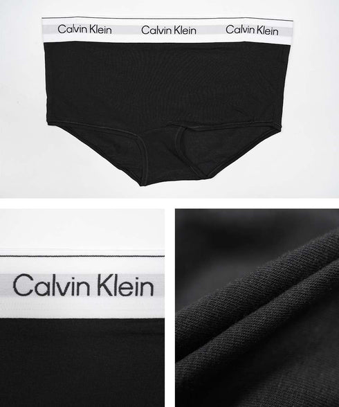 カルバンクライン Calvin Klein ICON COTTON MODAL BOYSHORT レディース ボクサーパンツ 【メール便】