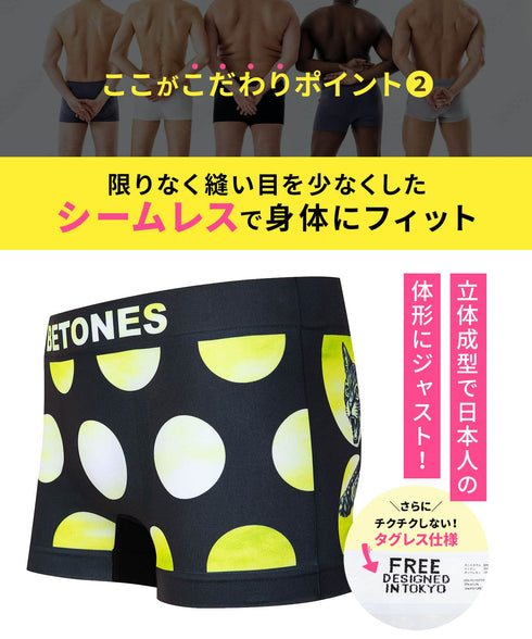 ビトーンズ BETONES 5DOTS メンズ ボクサーパンツ 【メール便】