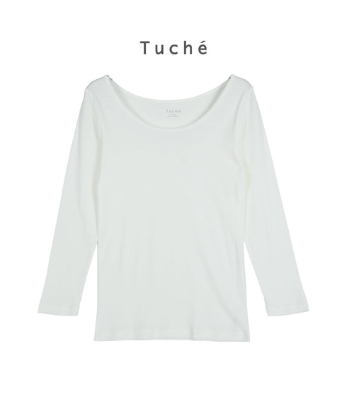グンゼ GUNZE Tuche(トゥシェ) COSME INTIMATE 着るコスメ 8分袖インナー 【メール便】