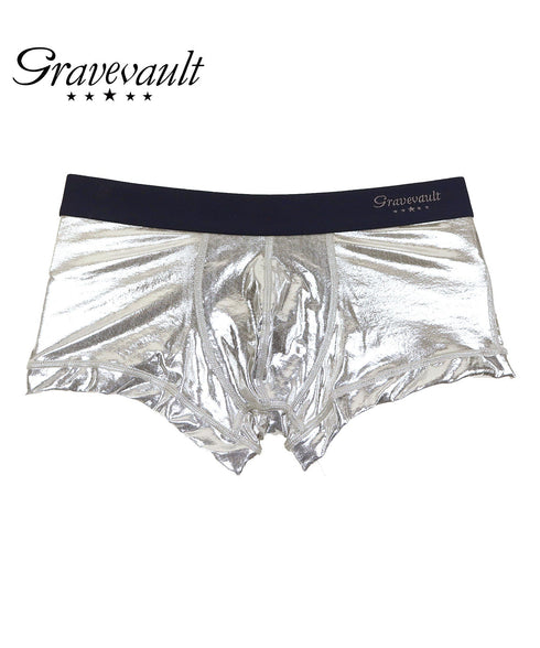 グレイブボールト Gravevault metallic メンズ ローライズ ボクサーパンツ 【メール便】|下着 おしゃれ 人気 高級 プレゼント 彼氏 キムタク