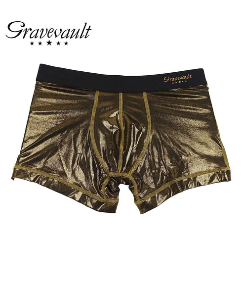 グレイブボールト Gravevault metallic メンズ ショート ボクサーパンツ 【メール便】|下着 おしゃれ 人気 高級 プレゼント 彼氏 キムタク