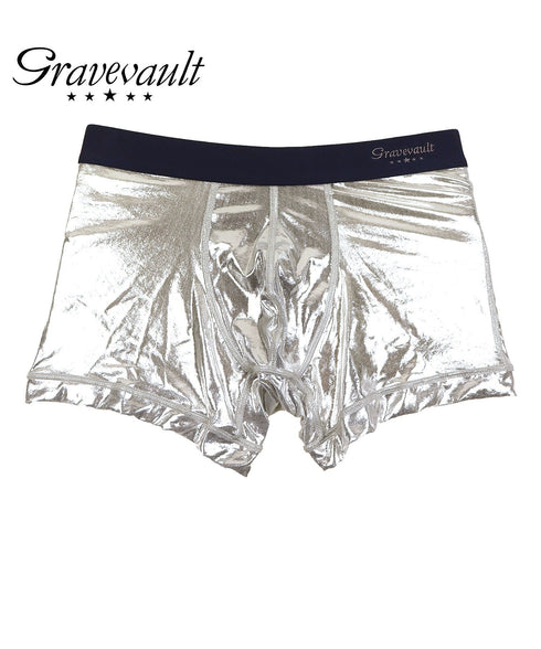 グレイブボールト Gravevault metallic メンズ ショート ボクサーパンツ 【メール便】|下着 おしゃれ 人気 高級 プレゼント 彼氏 キムタク