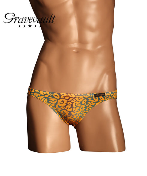 グレイブボールト Gravevault NEO LEOPARD メンズ ビキニ 【メール便】|下着 おしゃれ 人気 高級 プレゼント 彼氏 キムタク