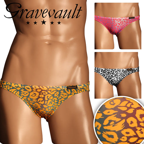 グレイブボールト Gravevault NEO LEOPARD メンズ ビキニ 【メール便】|下着 おしゃれ 人気 高級 プレゼント 彼氏 キムタク