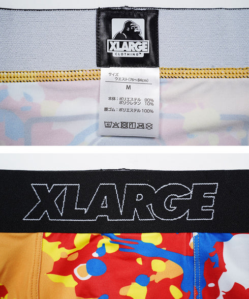 エクストララージ X-LARGE Splash メンズ ボクサーパンツ 【メール便】