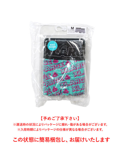 エクストララージ X-LARGE Game logo メンズ ボクサーパンツ 【メール便】