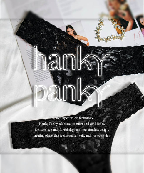 ハンキーパンキー Hanky Panky 【3枚セット】LOW RISE THONG 【メール便】