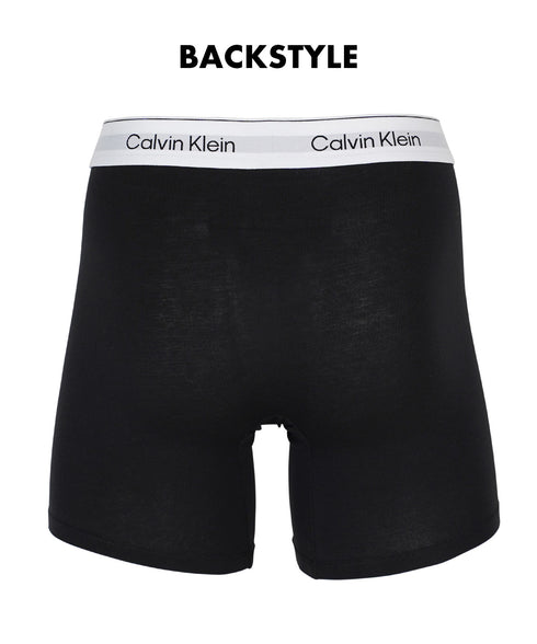 カルバンクライン Calvin Klein 【バラ売り】ICON COTTON STRETCH メンズ ロング ボクサーパンツ 【メール便】