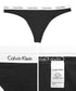 カルバンクライン Calvin Klein 【3枚セット】Carousel THONG 3PK レディース Tバック 【メール便】