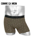 コムサメン COMME CA MEN ベア天ダイヤ柄総柄プリント メンズ ボクサーパンツ 【メール便】