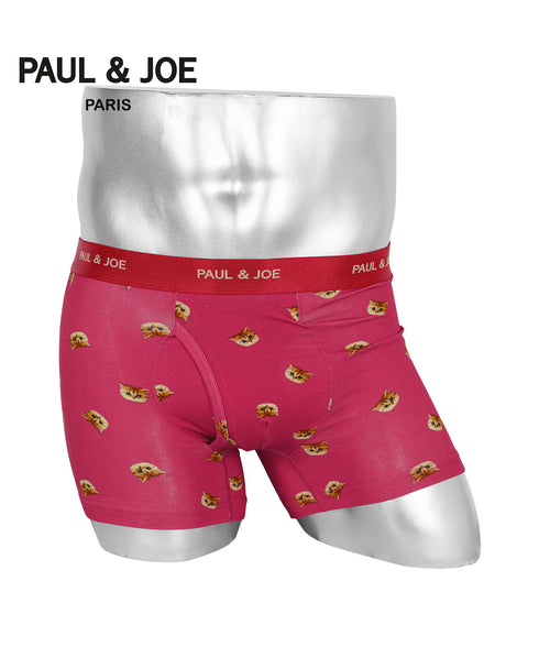 ポールアンドジョー PAUL&JOE ヌネット総柄プリント メンズ ボクサーパンツ 【メール便】猫 かわいい プレゼント ギフト 彼氏 夫 旦那