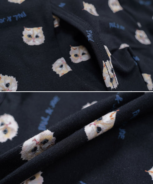 ポールアンドジョー PAUL&JOE GIPSY 総柄プリント メンズ ボクサーパンツ 【メール便】猫 かわいい プレゼント ギフト 彼氏 夫 旦那