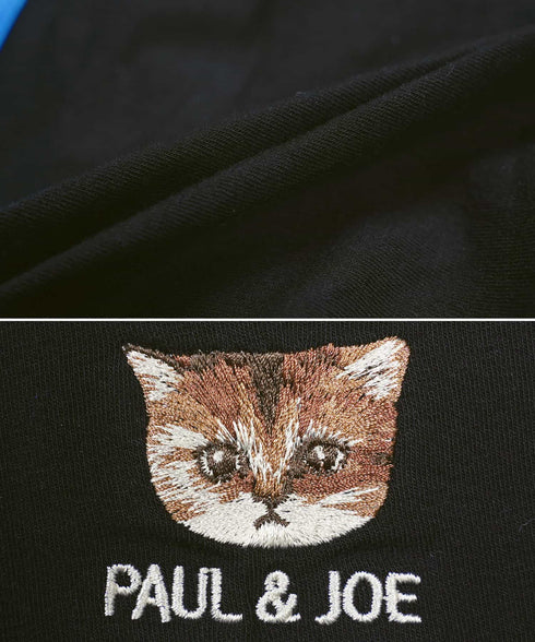 ポールアンドジョー PAUL&JOE 綿 無地 ヌネット刺繍 メンズ ボクサーパンツ 【メール便】猫 かわいい プレゼント ギフト 彼氏 夫 旦那