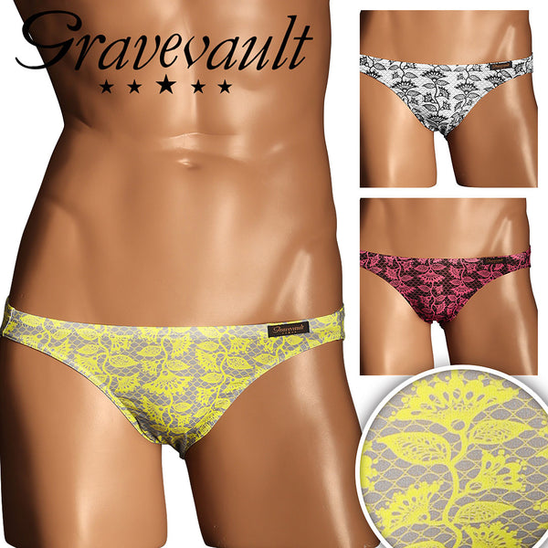 グレイブボールト Gravevault BARBED FLOWER メンズ ビキニ 【メール便】