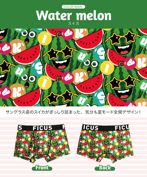 フィークス FICUS fruitsシリーズ メンズ ボクサーパンツ 【メール便】