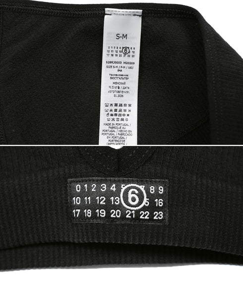 エムエム6 メゾン マルジェラ MM6 Maison Margiela SEAMLESS TRIANGLE BRA レディース トライアングルブラ